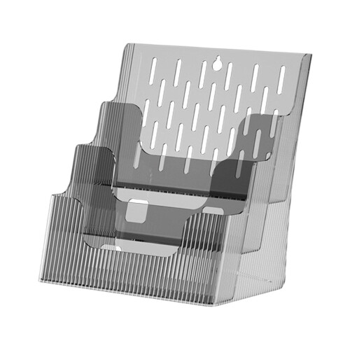 Vertical Document Holder Wall Mount For Mail And Letter Organization Gray On Wall Organizer