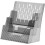 Vertical Document Holder Wall Mount For Mail And Letter Organization Gray On Wall Organizer 5