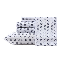 Wrangler- Twin Sheet Set Silky & Lightweight Bedding Set Casual Home D?cor (Horseshoe Dots Navy Twin)