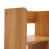 (Pine Color) Desktop Bookshelf Home Office Desk Organizer 12