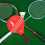 2 badminton- holz mit kurzem schlägerspiel 4
