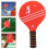 2 badminton- holz mit kurzem schlägerspiel 11