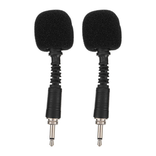 2St in-Line Stemopname Microfoon, Draagbaar En Stil Voor Live 2
