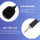 2St in-Line Stemopname Microfoon, Draagbaar En Stil Voor Live 8