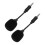 2St in-Line Stemopname Microfoon, Draagbaar En Stil Voor Live 1