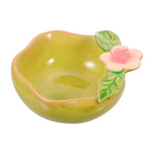 1Pc Small Ceramic Essential Oil Bowl Plate for Salon Use