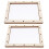 2St Handgemaakte Papier Frame Met Stevig Gaas Voor DIY 11