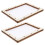 2St Handgemaakte Papier Frame Met Stevig Gaas Voor DIY 4
