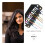 6 stuks hittebestendige glittertinsel haairextensions 7