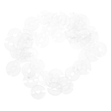 50St Verwijderbare Transparante Acryl Pom Pom Knoppen Voor Hoeden