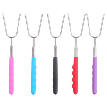 Pack Extendable Stainless Steel Skewers for Camping BBQ