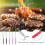 Pack Extendable Stainless Steel Skewers for Camping BBQ 2