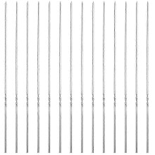 20 Pcs Stainless Steel BBQ Skewers, Barbecue Sticks, Roasting Skewers, BBQ Accessory