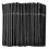 （200 sticks） 500/200/100 disposable black plastic flexible drinking straws 1