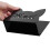 Space Saving Letter Holder Desk Mail Organizer Rack Black Desktop Envelope Holder Document Storage Stand 2