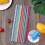 （100pcs） Long Disposable Colorful Plastic Straws -t 5