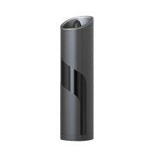 Electric Pepper/Salt Mill, Stainless Steel Spice Grinder, Adjustable Grain Mill, 5 Fineness Levels, for Pepper, Clove, Kosher Salt and Cumin, 52 x