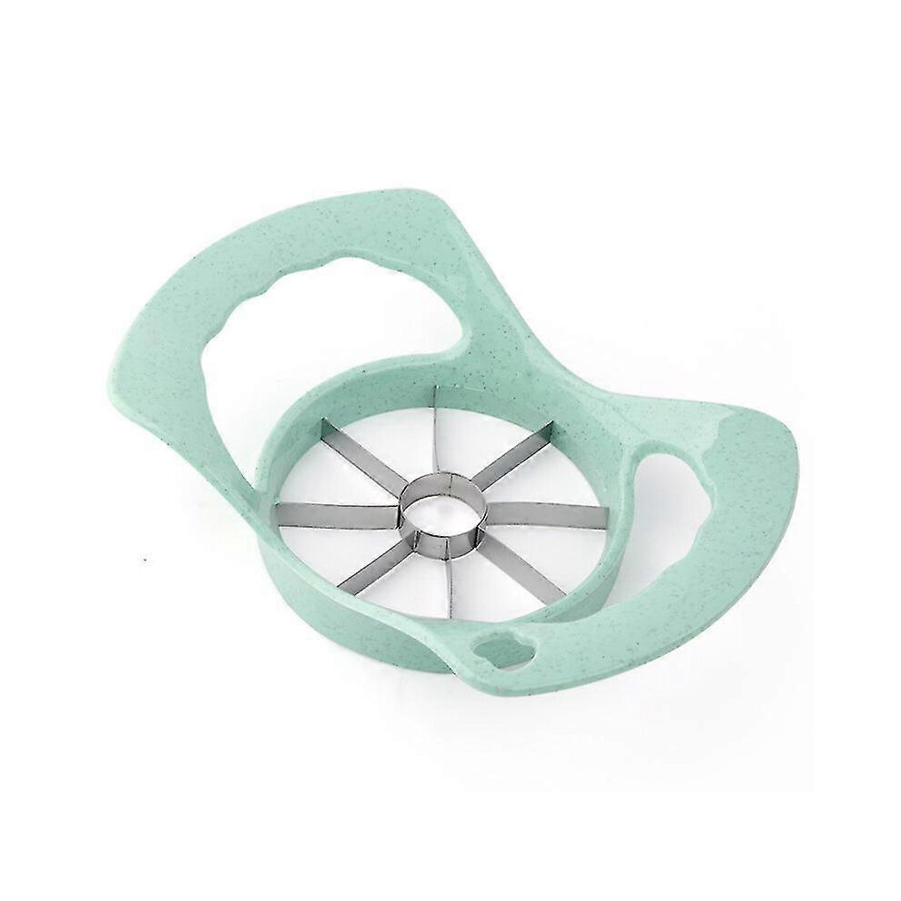 (Green) Stainless Steel Fruit Slicer, Fruit Corer, Fruit Cutter, 8 Slices, Kitchen Tool-image-OPC-PKSQJZR-NEW