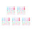 5Sheets Multi Kids Sticker Acrylic Crystal Decals Durable DIY Decor 1