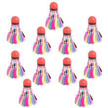 11St Multicolor Nylon Shuttlecocks Voor Training En Gezinsplezier