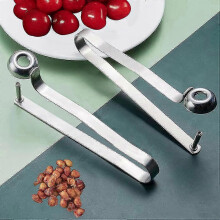 Set of 2 cherry pitter, cherry pit pitter, olive pitter, stainless steel cherry pitter, ideal for cherries, jujubes, red dates, hawthorn