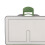 2Pcs Angelhaken Köder Gadget Box Mini PP 13