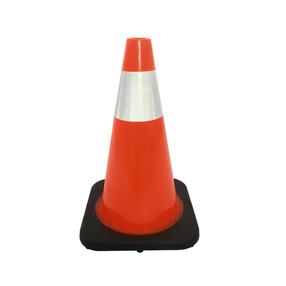 Traffic Safety Cones Pvc Cone With Black Weighted Base 22X22x30cm Orange Cone Reflective Collar Parking Lot Road Safety 9016109148940