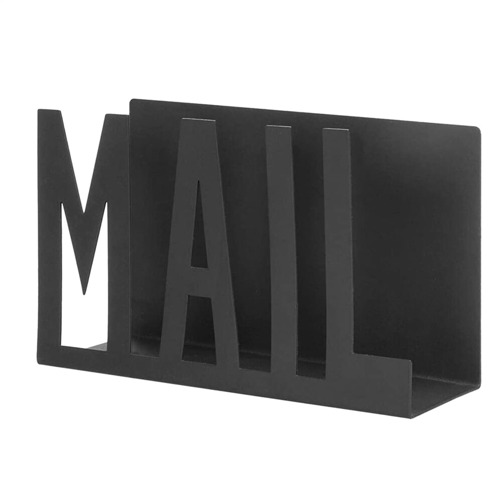 Letter Organizer For Office Metal Black File Organizer Desktop Paper Holder Multi Slot Model P Mail Sorter Rack-image-OPC-PKSQPWC-NEW