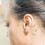 50 diy kunststoff ohrstecker blanks mit stecker, hypoallergen 11