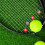 4 silikon tennisschwingungsdämpfer flaggenmuster für 7