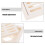 2pcs square plastic floor drain insert with filter for pool drainage 6