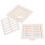 2pcs square plastic floor drain insert with filter for pool drainage 11