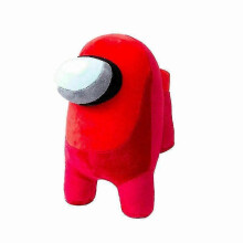 (red)20cm Among Us Plush Soft Stuffed Toy Doll Game Plushie Kids Gift