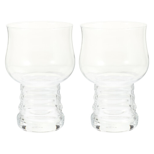 2 biergläser mit großer füllmenge, transparent, für zu hause