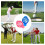 6Sets Lines Drawer Zwart Plastic Golfbal Marker Gemakkelijk 11