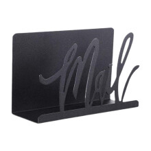 Mail Holder Organizer For Entryway With Cutout Design For Letters And Envelopes
