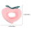 plush cat recovery collar peach neck cone protective for pets 2