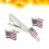 1Set Premium Amerikaanse Dasspeld En Manchetknopen Set 3