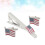 1Set Premium Amerikaanse Dasspeld En Manchetknopen Set 5