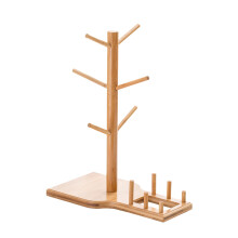Coffee Cup Storage Rack With Cup Mat Holder Mug Stand Cups