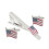 1Set Premium Amerikaanse Dasspeld En Manchetknopen Set 7