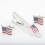 1Set Premium Amerikaanse Dasspeld En Manchetknopen Set 8