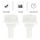 6St Wasmachine Adapter Plastic Wit Voor Auto Was En Wasruimte 8
