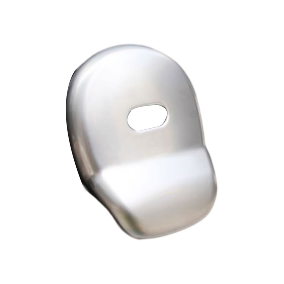 (Silver) Appearance Of Car With Durable Rear Door Handle Trim Exterior Made Of-image-OPC-PKSR7WH-NEW