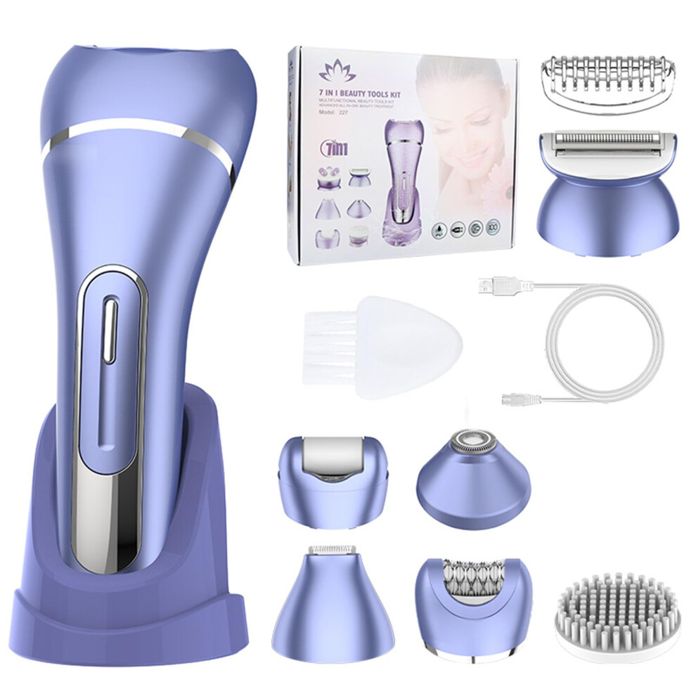 Electric Bikini Trimmer Waterproof Wet-Dry For Women, Body Hair Trimmer And Face Remover, Multifunctional Shaver Set