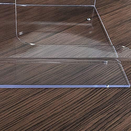 Letter Holder Acrylic Wall-Mount Mail Organizer Home Office Decoration 2