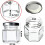 KADAX Yenne Yenne Gewürzglas mit Deckel, 6-tlg. 30 ml 3