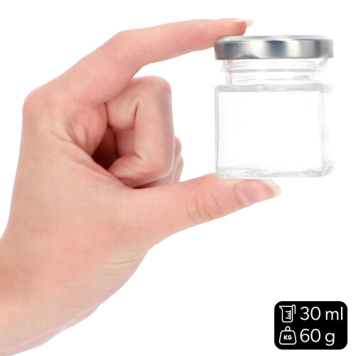 KADAX Yenne Yenne Gewürzglas mit Deckel, 6-tlg. 30 ml 1