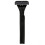 Manual Back Hair Shaver Foldable Long Handle Stainless Steel Black 1