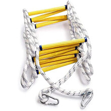 Rope Ladder Emergency Escape Ladder 5M, Portable Safety Ladder For Home Attic Indoor Outdoor Use